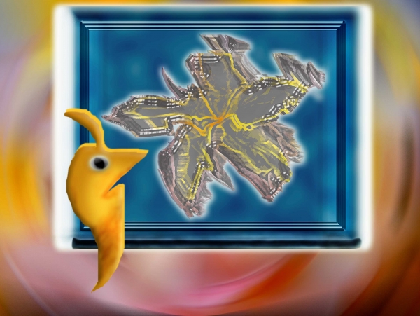 Creation of Hawaiian flower painting: Step 5